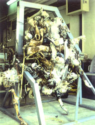 engine displayed